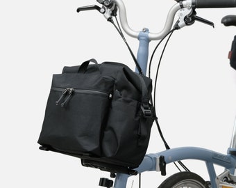 HG Rover bag Black, Minivelo Front Bag, Handmade in Seoul, Korea