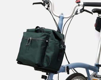 HG Rover bag Racing green, Minivelo Front Bag, Handmade in Seoul, Korea