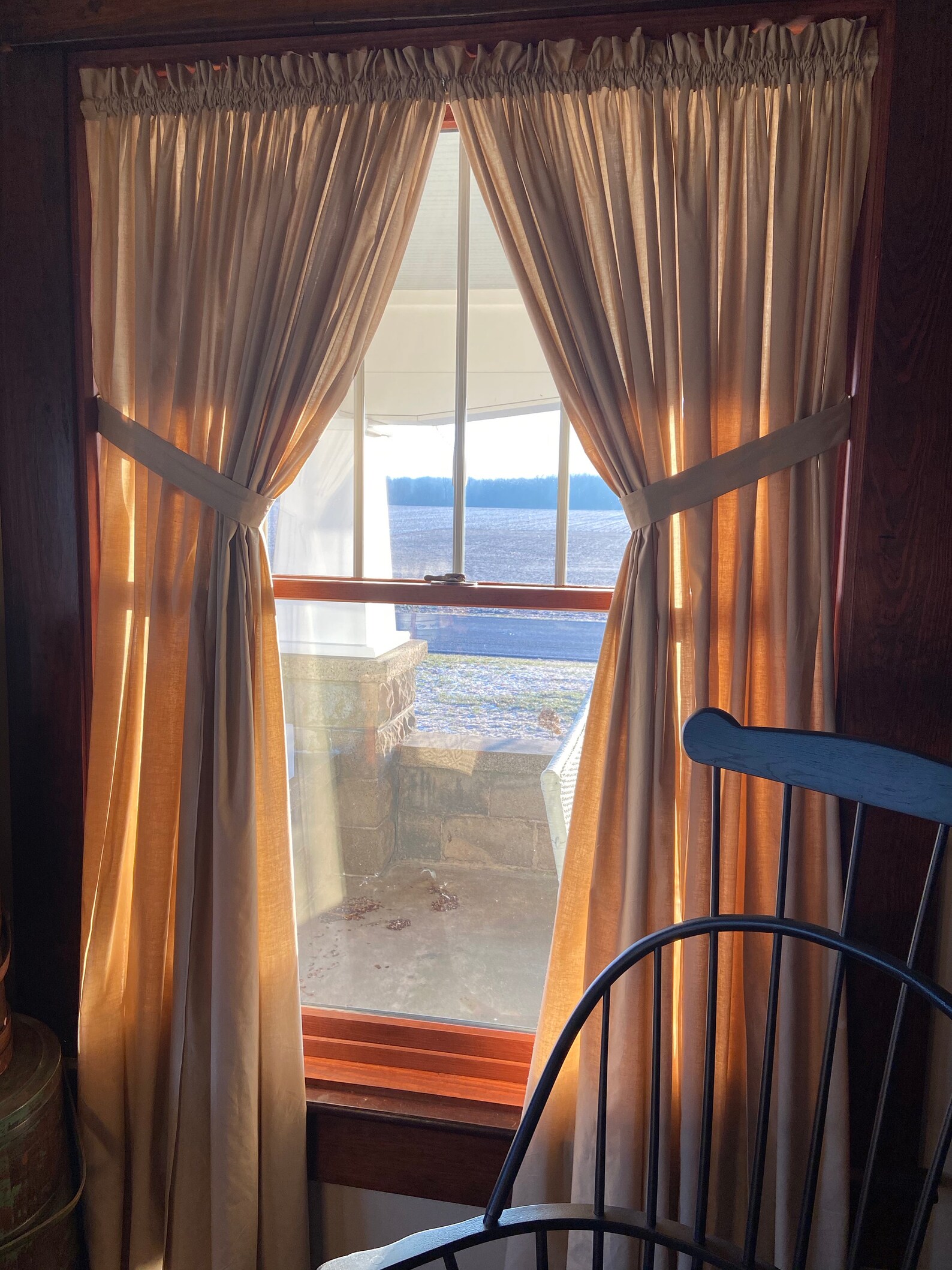 Natural Muslin Curtains Etsy