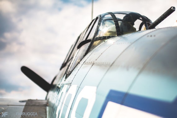 Aviation Print Photo | Airplane Print Photo | Blue Wall Decor | Military Decor | Historical Decor | Transportation Art | Masculine Decor