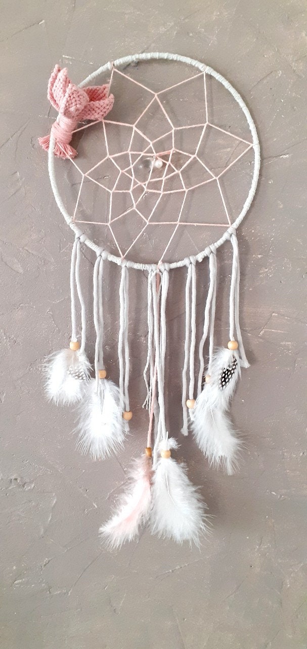 Attrape Rêves - Dreamcatcher Attrapeur de Deco Murale Suspension Capteur Rêves
