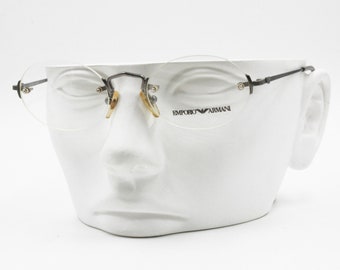 armani rimless eyeglasses