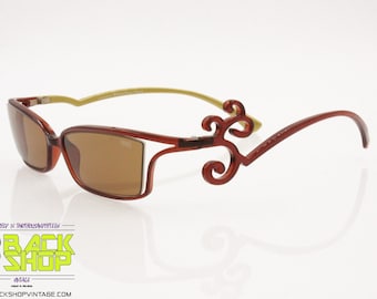 EXALT CYCLE mod. EXFRIZZ C3 Vintage Sunglasses with crazy arm design, New Old Stock