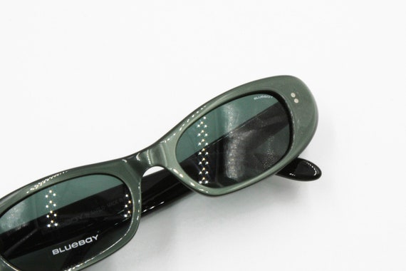 Blue Bay Safilo Vintage extended cat eye green/gr… - image 5