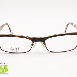 JEAN LAFONT PARIS made in France eyeglass frame tortoise multilayer acetate, classic glasses, New Old Stock image 2