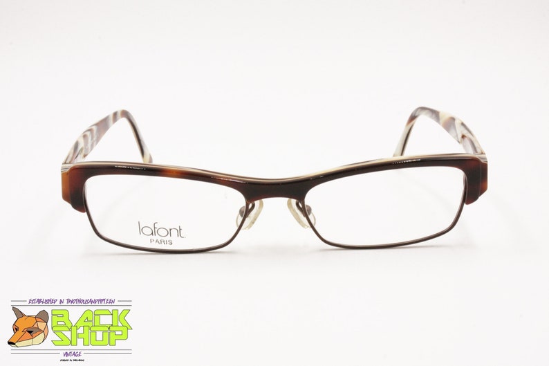 JEAN LAFONT PARIS made in France eyeglass frame tortoise multilayer acetate, classic glasses, New Old Stock image 2