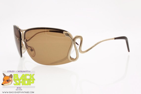 ROBERTO CAVALLI Vintage Women Sunglasses Glasant Snake Details