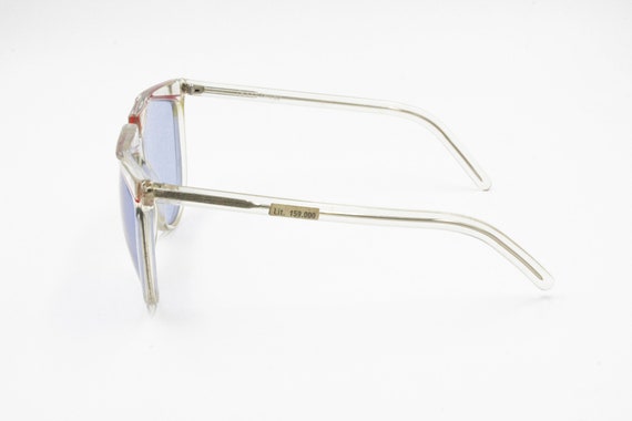 Gianni Versace Vintage New Sunglasses pale azure … - image 8