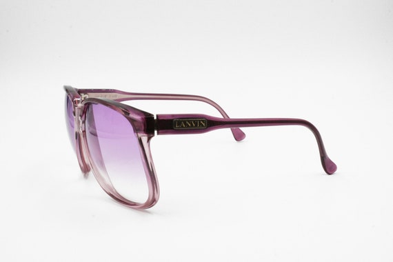 LANVIN SLB18 1149 Vintage Sunglasses oversize squ… - image 3