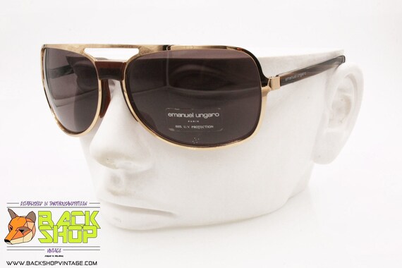 EMANUEL UNGARO mod. 3060 9004 3 Gafas de sol de aviador vintage Defectos de material muerto Etsy Espana