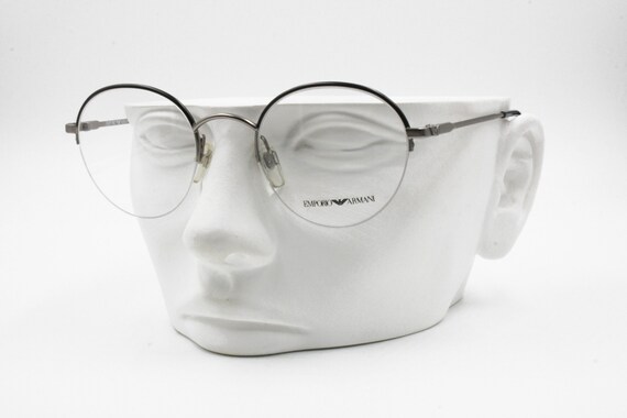 Armani glasses round sale