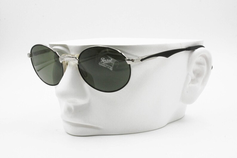 ShapeBlackamp; Vintage Sport Old Oval Silver 2003 S With Stock Persol LensesNew Sunglasses Green Yf6Ivb7yg