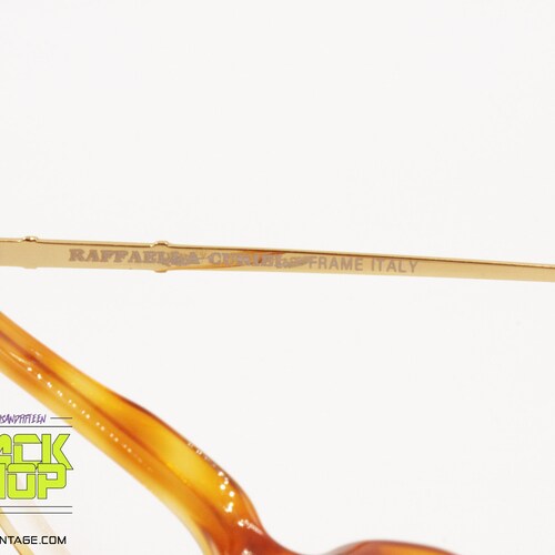 RAFFAELLA CURIEL mod. 5534 shops Blonde womens eyeglass frame, piquet details, New Old Stock 80s