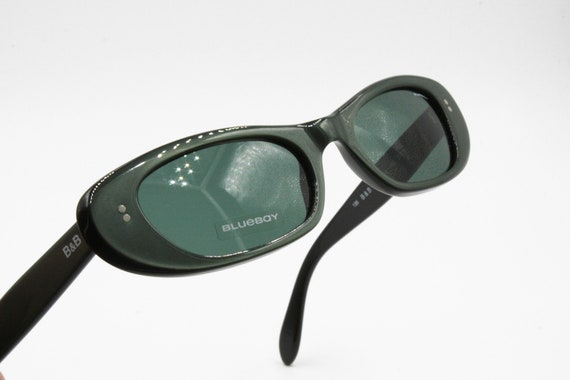 Blue Bay Safilo Vintage extended cat eye green/gr… - image 4