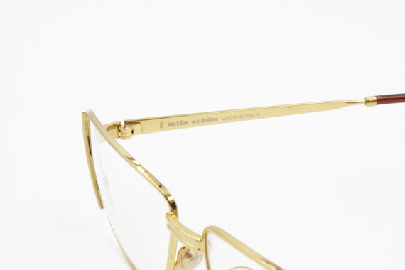 Mila Schön vintage eyewear frame geometrical rect… - image 9