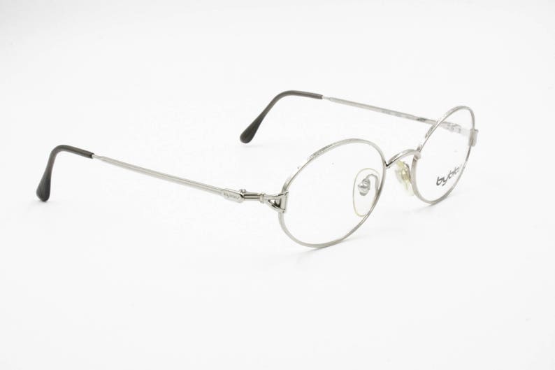 Vintage Byblos 605 3002 Eyeglasses Frame Silver New Old Stock - Etsy