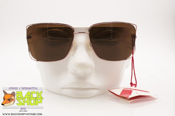 KRIZIA mod. 129 Vintage Sunglasses Square, New Ol… - image 3