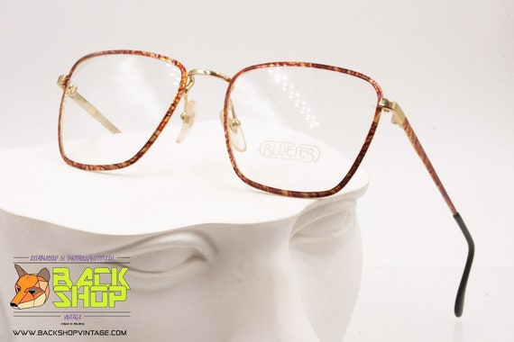 BLUEYES mod. 45V Vintage eyeglass frame, red safa… - image 5