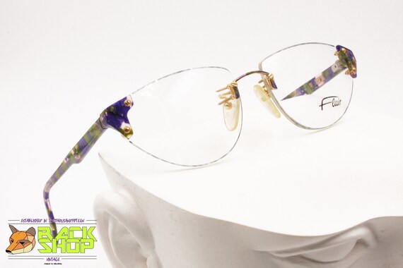 FLAIR Jet Set 690 col. 70 Rimless Vintage montatura per | Etsy Italia