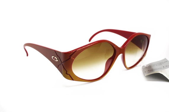 Vintage 80s Deadstock Christian Dior sunglasses m… - image 3