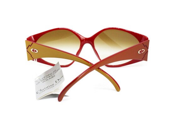 Vintage 80s Deadstock Christian Dior sunglasses m… - image 6