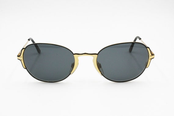 Vintage Round Sunglasses 1980s 1970s prototype ne… - image 4