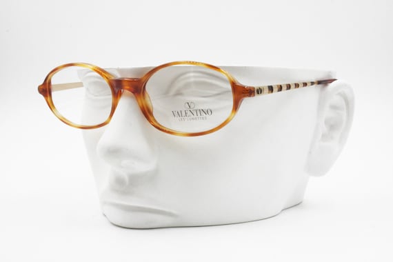 VALENTINO Vintage glasses frame oval tortoise, Vi… - image 1