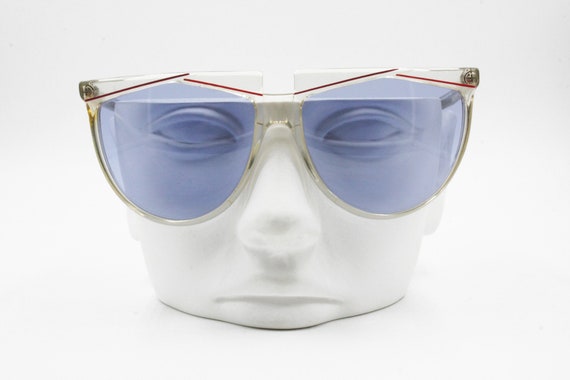 Gianni Versace Vintage New Sunglasses pale azure … - image 2