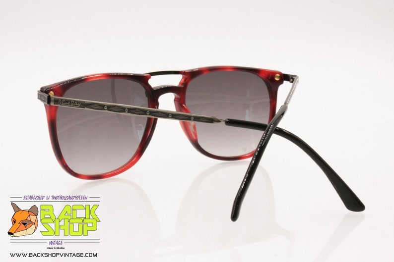 BLUE BAY Mod. Nairobi Vintage Sunglasses Hot Tones Metal Etsy