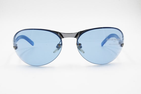 Emporio Armani 207-S 1306 Sunglasses blue lenses,… - image 1