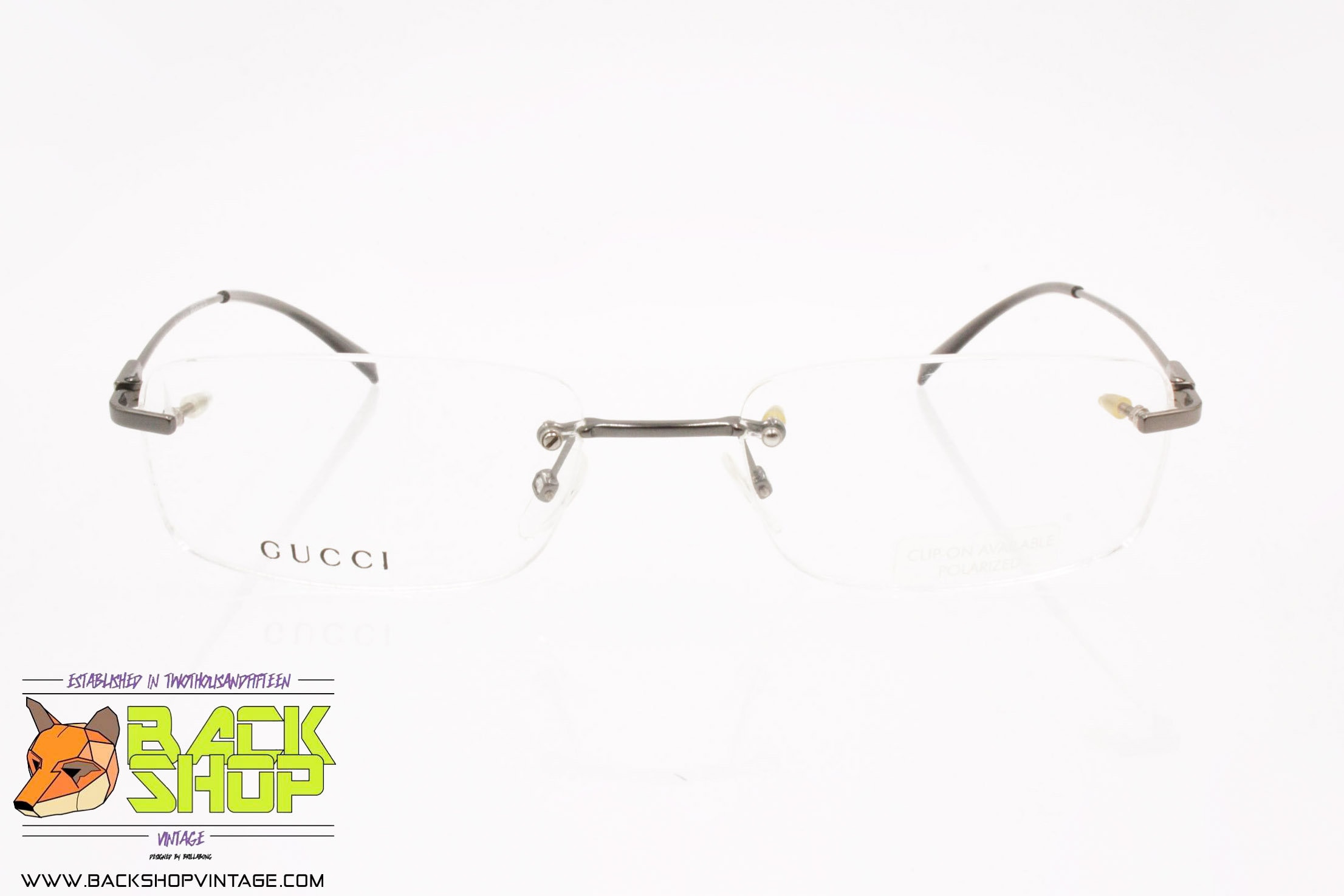 Gucci rimless frames cheap