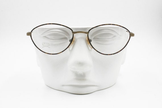 OTTIS DESIGN, Italian 1990s eyeglass frame Golden… - image 2