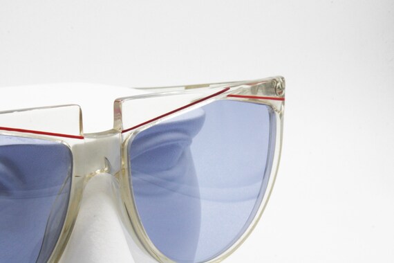 Gianni Versace Vintage New Sunglasses pale azure … - image 5