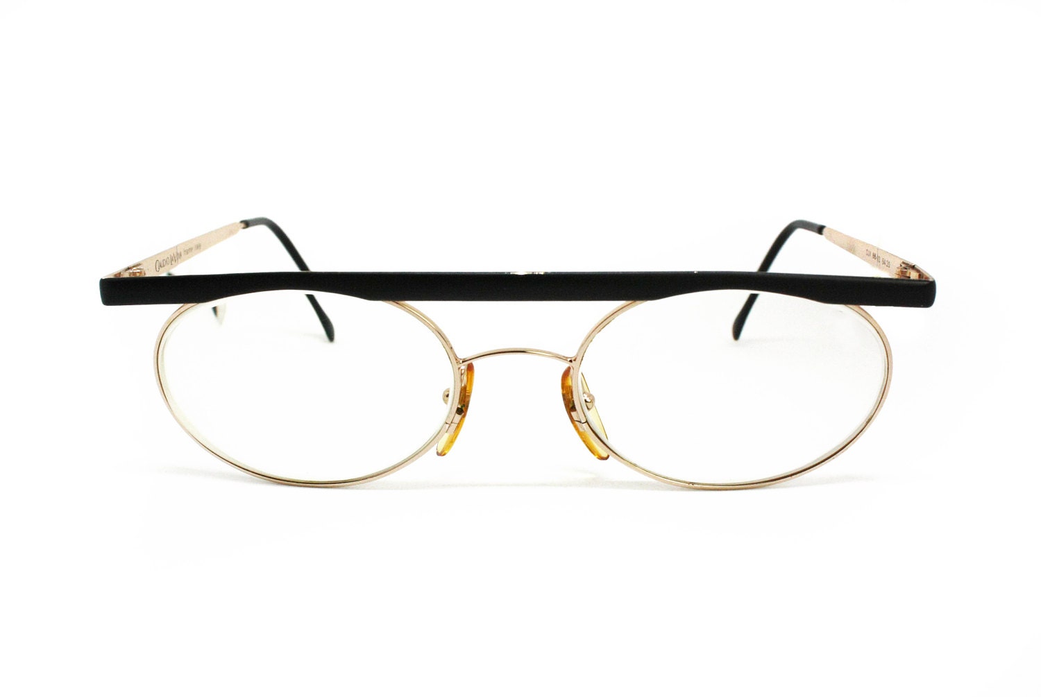 Flat Top 1970s Eyeglasses Hand-assembled CLAUDIO LA VIOLA Oval - Etsy