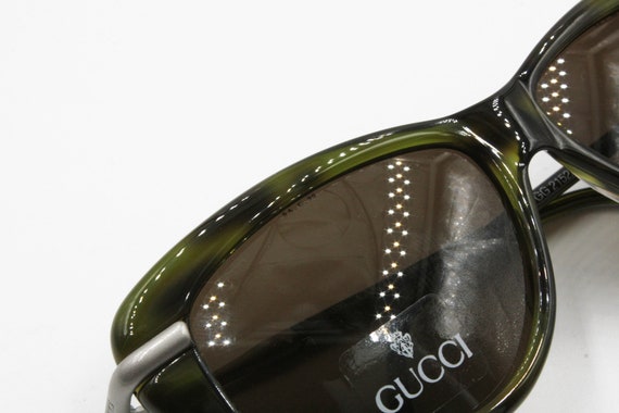 Gucci GG 2152/S Vintage sunglasses green shaded m… - image 8