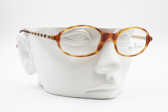 VALENTINO Vintage glasses frame oval tortoise, Vi… - image 5