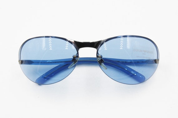 Emporio Armani 207-S 1306 Sunglasses blue lenses,… - image 4