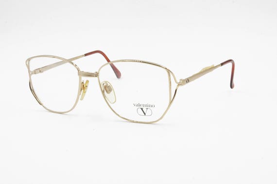 Valentino Garavani mod. V385 square eyeglasses fra