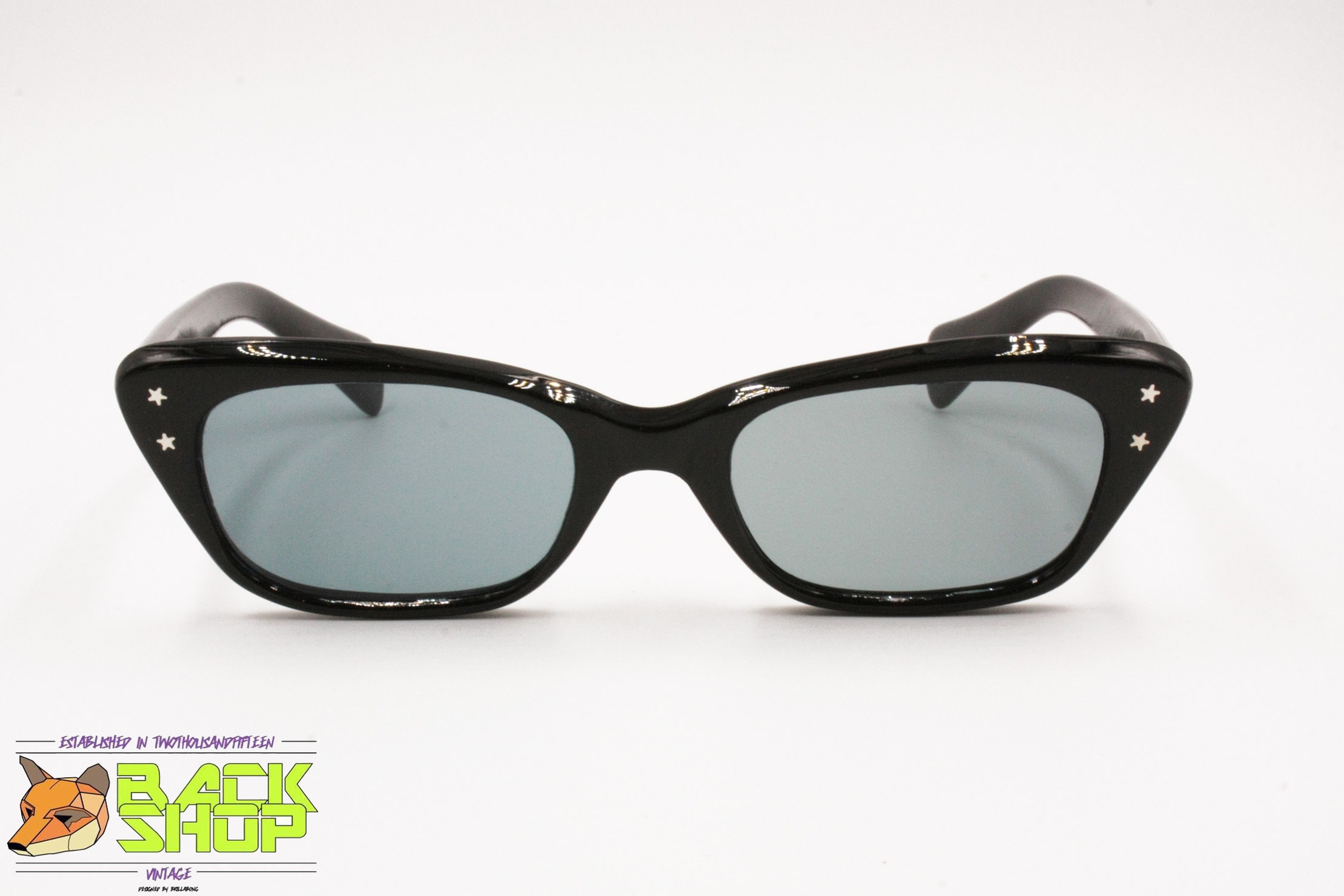 Authentic Vintage 1950s-1960s Sunglasses Women Black Cat Eye - Etsy
