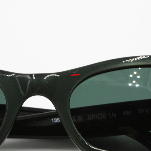 Blue Bay Safilo Vintage extended cat eye green/gray changing shops tone, rockabilly 50s style, NOS 1990s