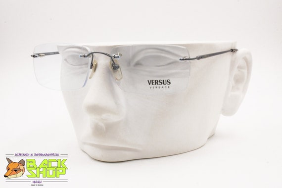 rimless versace sunglasses