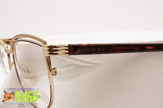 Saint Laurent Round-Frame Gold-Tone Optical Glasses - Flawless Crowns