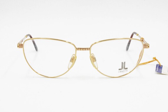 Lancetti Mod. 4036 Vintage Eyeglasses Unused Golden Metal | Etsy Ireland