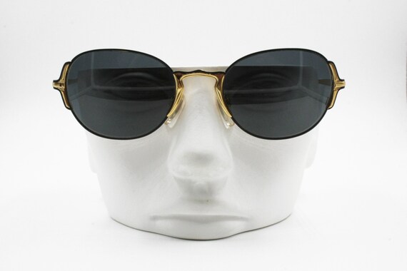 Vintage Round Sunglasses 1980s 1970s prototype ne… - image 7