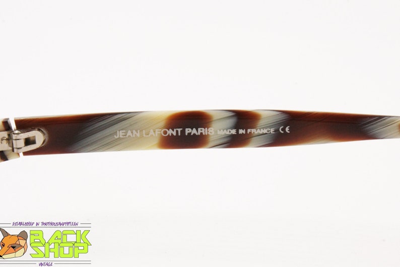 JEAN LAFONT PARIS made in France eyeglass frame tortoise multilayer acetate, classic glasses, New Old Stock image 7