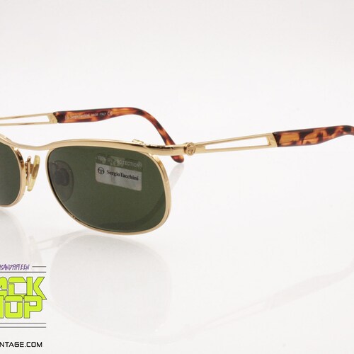 SERGIO shops TACCHINI mod. S.T. 1024-S Vintage Sunglasses, New Old Stock 1990s