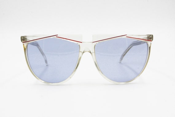 Gianni Versace Vintage New Sunglasses pale azure … - image 6