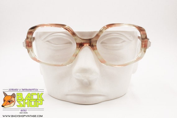 Funky Crazy 1970s Vintage Glasses/Sunglasses Fram… - image 5