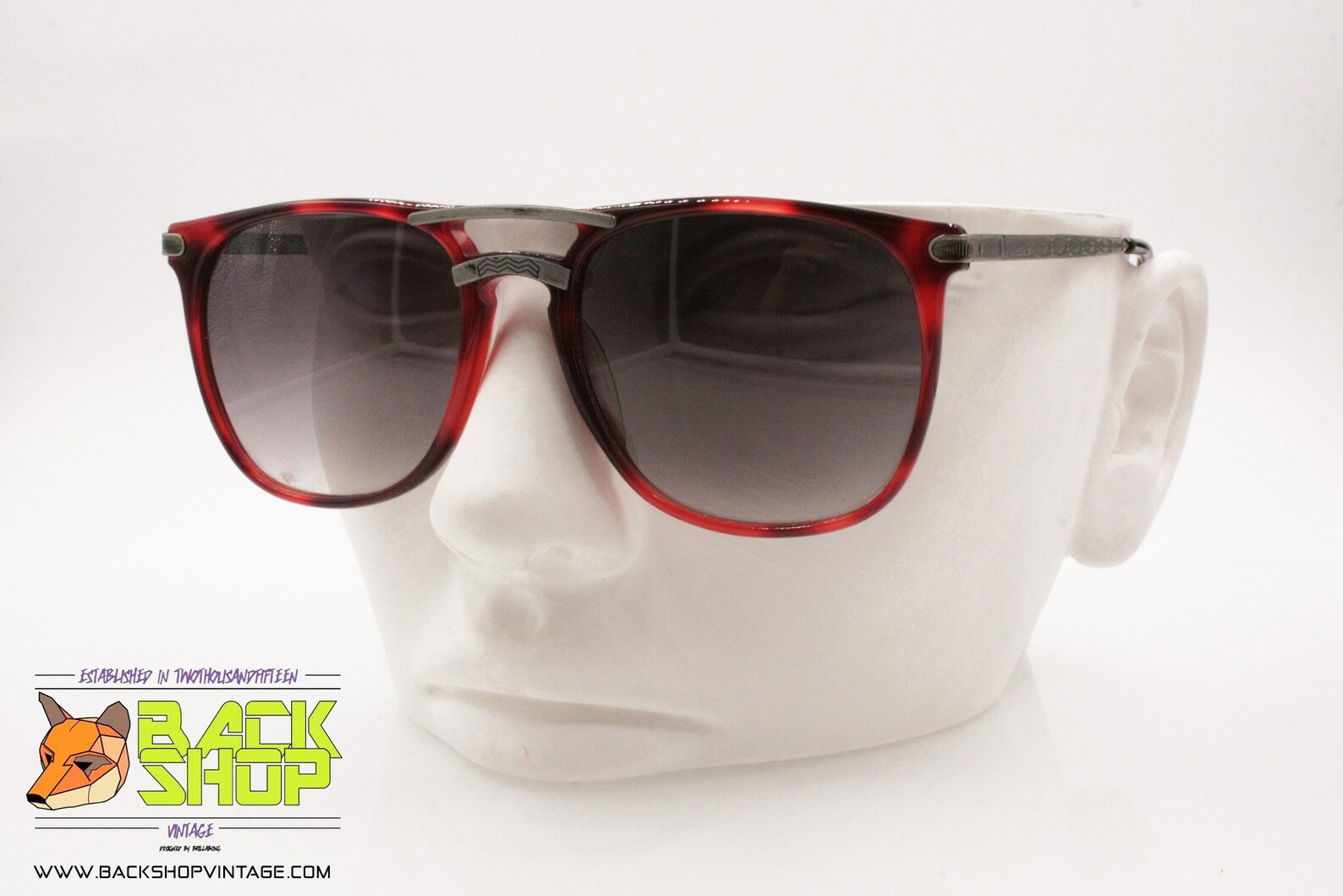 BLUE BAY Mod. Nairobi Vintage Sunglasses Hot Tones Metal Etsy