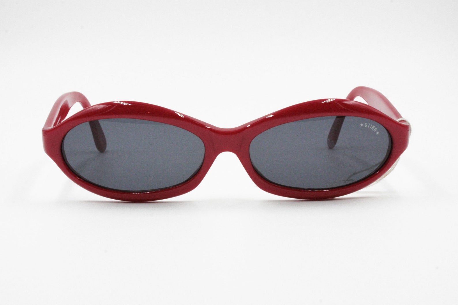 Red BUG EYE Sunglasses Made by STING 90s Women Ladies Shades - Etsy
